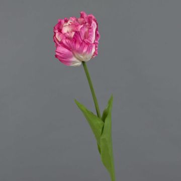 Flor de loro artificial LIOMARA, rosa y blanco, 65 cm, Ø 9 cm Flor de loro artificial LIOMARA, rosa y blanco, 65 cm, Ø 9 cm