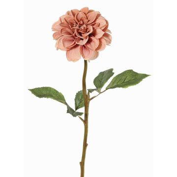 Flor artificial de dalia BREDANA, rosa palo, 60cm, Ø11cm Flor artificial de dalia BREDANA, rosa palo, 60cm, Ø11cm