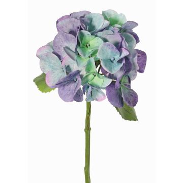 Hortensia artificial CHIDORI, morado-azul-verde, 30 cm, Ø 13 cm Hortensia artificial CHIDORI, morado-azul-verde, 30 cm, Ø 13 cm