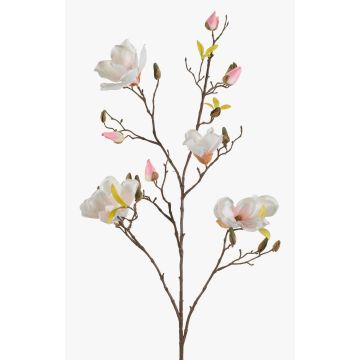 Magnolia de plástico LILO, blanco-rosa, 110cm, Ø5-9cm
