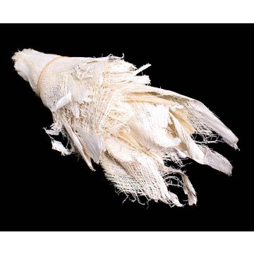 Material de fibra de palmera natural ABENA, crema-blanco, en conjunto