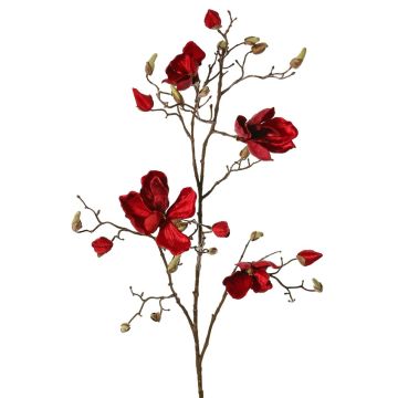 Rama de magnolia textil JACKA, roja, 105 cm Rama de magnolia textil JACKA, roja, 105 cm