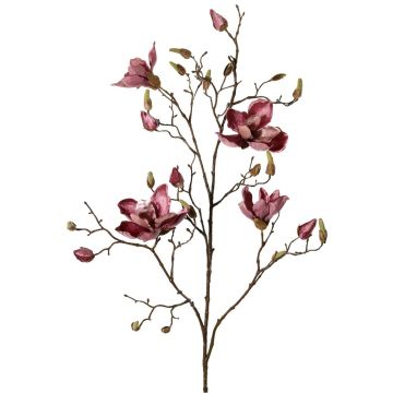 Rama de magnolia textil JACKA, rosa antiguo, 105 cm Rama de magnolia textil JACKA, rosa antiguo, 105 cm