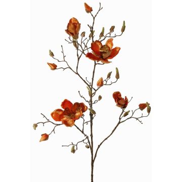 Rama de magnolia de tela JACKA, naranja, 105cm