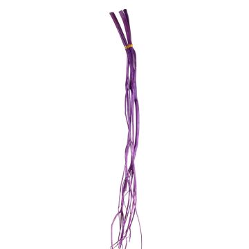 Ramas decorativas de Mitsumata GERY, 3 unidades, secas, violetas, 105 cm