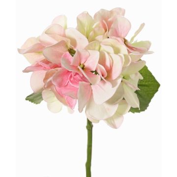 Hortensia artificial CHIDORI, color crema-rosa-verde, 30 cm, Ø 13 cm Hortensia artificial CHIDORI, color crema-rosa-verde, 30 cm, Ø 13 cm