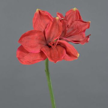Amarilis artificial NARWELA, rojo, 70 cm, Ø 10-13 cm