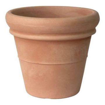Maceta de plástico MYRDEN, color terracota, 61 cm, Ø 77 cm Maceta de plástico MYRDEN, color terracota, 61 cm, Ø 77 cm