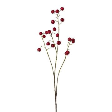 Rama sintética de manzano ornamental GRULNE con frutos, rojo, 95cm