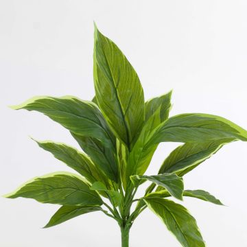 Cordyline de plástico VALDA con palo, verde-blanco, 30cm Cordyline de plástico VALDA con palo, verde-blanco, 30cm