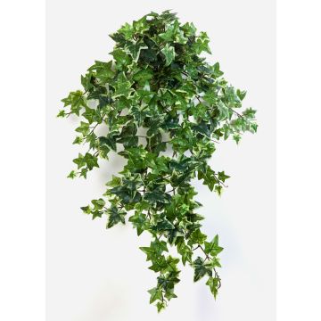 Planta colgante de hiedra sintética LUKA, verde-blanco, 70cm