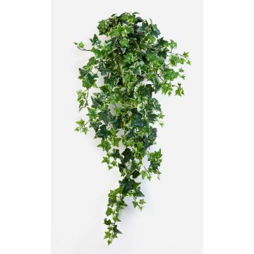 Planta colgante de hiedra sintética LUKA, verde-blanco, 90cm