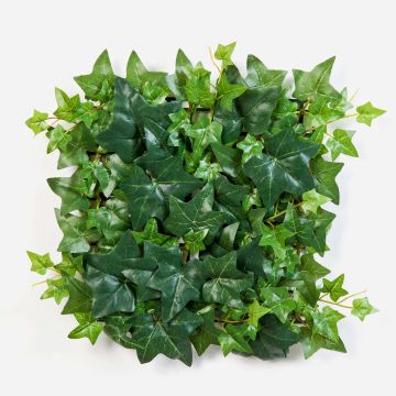 Planta decorativa de hiedra en seto / estera LUKA, verde, 30 x 30 cm Planta decorativa de hiedra en seto / estera LUKA, verde, 30 x 30 cm