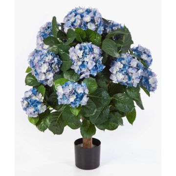 Hydrangea artificial HARUKA sobre tallo, azul, 60cm, Ø9-16cm