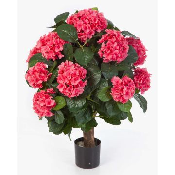 Hydrangea artificial HARUKA sobre tallo, rosa, 60cm, Ø9-16cm