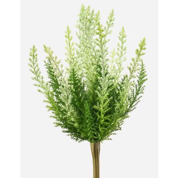 Erica artificial ELSAWO con varilla, crossdoor, blanco-verde, 30cm