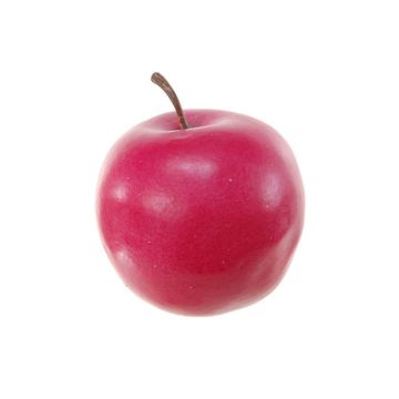 Manzana artificial HENNY, fucsia-rojo, 6cm, Ø7cm Manzana artificial HENNY, fucsia-rojo, 6cm, Ø7cm