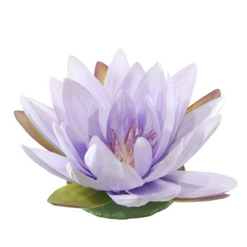 Flor de loto artificial SUADO, flotante, morada, 6 cm, Ø 15 cm Flor de loto artificial SUADO, flotante, morada, 6 cm, Ø 15 cm