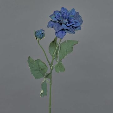 Rama de dalia artificial GINGER, Colección Eco, azul real, 60 cm, Ø 10 cm Rama de dalia artificial GINGER, Colección Eco, azul real, 60 cm, Ø 10 cm