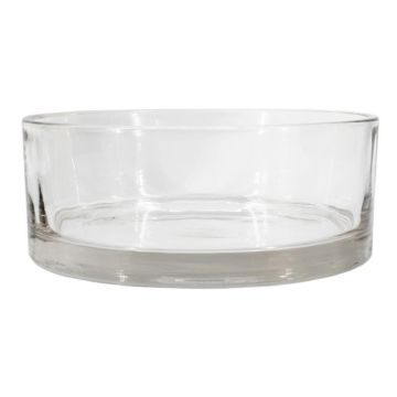 Cuenco de servicio VERA OCEAN de cristal, transparente, 8 cm, Ø 20 cm Cuenco de servicio VERA OCEAN de cristal, transparente, 8 cm, Ø 20 cm