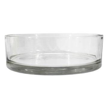 Fruitero de cristal VERA OCEAN, transparente, 8 cm, Ø 25 cm Fruitero de cristal VERA OCEAN, transparente, 8 cm, Ø 25 cm
