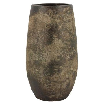Jarrón de cerámica AROON con veteado, verde antiguo, 50 cm, Ø 26 cm Jarrón de cerámica AROON con veteado, verde antiguo, 50 cm, Ø 26 cm