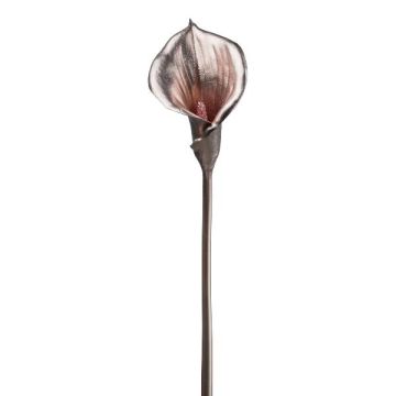 Calla artificial JALRIM, rosa dorado metalizado, 70 cm, 10 x 16 cm Calla artificial JALRIM, rosa dorado metalizado, 70 cm, 10 x 16 cm