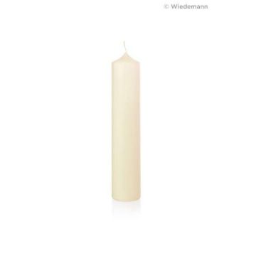 Vela de altar MERRITT con un 10 % de cera de abeja, color marfil, 25 cm, Ø 8 cm, 106 h - Fabricada en Alemania Vela de altar MERRITT con un 10 % de cera de abeja, color marfil, 25 cm, Ø 8 cm, 106 h - Fabricada en Alemania