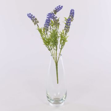 Lavanda de plástico ALEENA en varilla, morada, 35 cm, Ø 13 cm Lavanda de plástico ALEENA en varilla, morada, 35 cm, Ø 13 cm