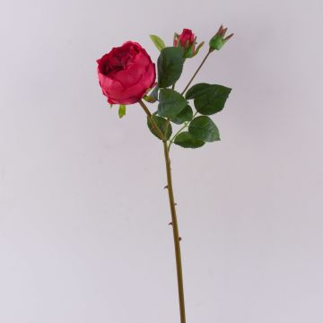 Rosa de col artificial MIRETTA, roja, 60 cm, Ø 3-9 cm Rosa de col artificial MIRETTA, roja, 60 cm, Ø 3-9 cm