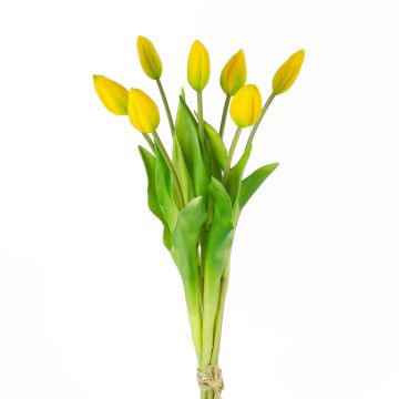 Ramillete de tulipanes artificiales LONA, amarillo-verde, 45cm, Ø20cm Ramillete de tulipanes artificiales LONA, amarillo-verde, 45cm, Ø20cm