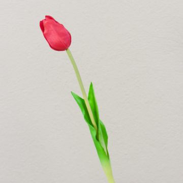 Tulipán artificial LONA, rosa chillón, 45 cm, Ø 4 cm