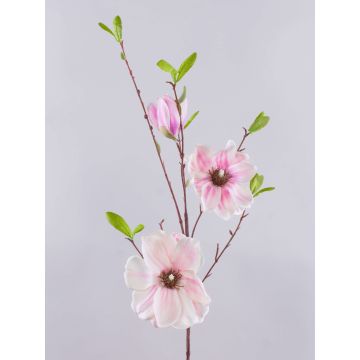 Rama de magnolia artificial FINAH, rosa, 90 cm, Ø 9-15 cm Rama de magnolia artificial FINAH, rosa, 90 cm, Ø 9-15 cm