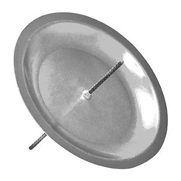 Soporte metálico para velas KRISTOFFER para corona de Adviento, para velas de aprox. Ø 5 cm, plateado, 8 cm, Ø 12 cm Soporte metálico para velas KRISTOFFER para corona de Adviento, para velas de aprox. Ø 5 cm, plateado, 8 cm, Ø 12 cm