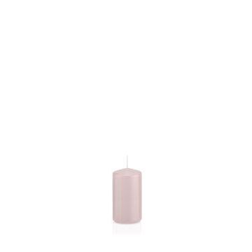 Vela cilíndrica MAEVA, rosa claro, 10 cm, Ø 6 cm, 33 h - Fabricada en Alemania Vela cilíndrica MAEVA, rosa claro, 10 cm, Ø 6 cm, 33 h - Fabricada en Alemania