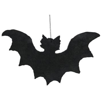 Figura decorativa de Halloween: silueta de murciélago «SPOOKY BAT», negro, 32 cm Figura decorativa de Halloween: silueta de murciélago «SPOOKY BAT», negro, 32 cm