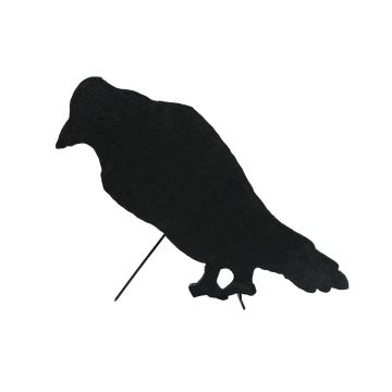 Figura decorativa de Halloween: silueta de cuervo «SPOOKY CROW», negro, 63 cm Figura decorativa de Halloween: silueta de cuervo «SPOOKY CROW», negro, 63 cm