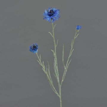 Flor de aciano plástico KELSIE, azul, 70cm, Ø4cm