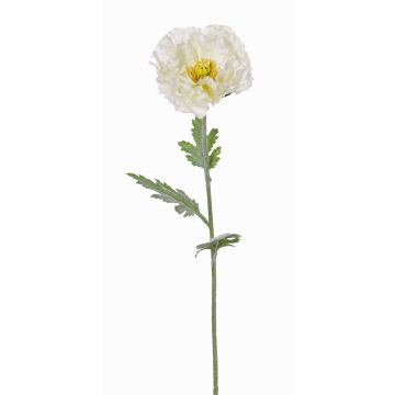 Amapola artificial BAHIRA, crema, 75cm, Ø13cm Amapola artificial BAHIRA, crema, 75cm, Ø13cm