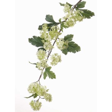 Rama de Viburnum artificial SOTRIO, verde, 85cm, Ø3-4cm Rama de Viburnum artificial SOTRIO, verde, 85cm, Ø3-4cm