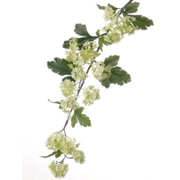Rama de Viburnum artificial SOTRIO, verde, 85cm, Ø3-4cm