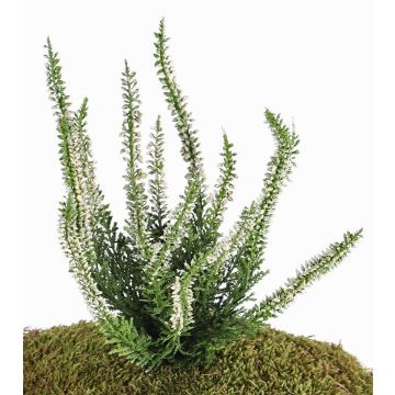 Brezo de plástico IMKE con palo, crema, 25cm, Ø1cm Brezo de plástico IMKE con palo, crema, 25cm, Ø1cm