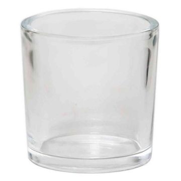 Farol JOHN OCEAN, cilíndrica/redonda, transparente, 12cm, Ø12cm