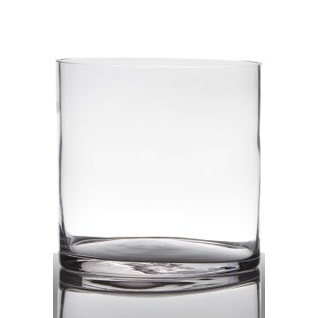 Maceta SANSA EARTH, cilíndrica/redonda, transparente, 19cm, Ø19cm Maceta SANSA EARTH, cilíndrica/redonda, transparente, 19cm, Ø19cm