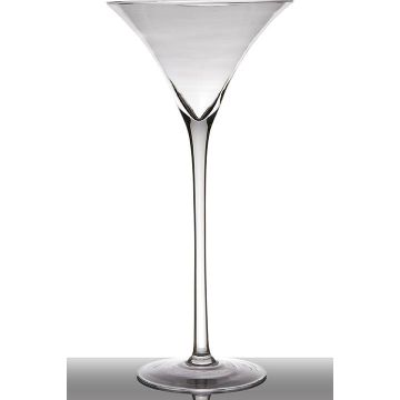 Copa de Martini XXL SACHA EARTH sobre soporte, transparente, 90cm, Ø35cm Copa de Martini XXL SACHA EARTH sobre soporte, transparente, 90cm, Ø35cm