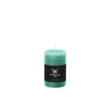 Vela de pilar / Vela de cera AURORA, verde menta, 9cm, Ø5,8cm, 30h - Hecho en Alemania Vela de pilar / Vela de cera AURORA, verde menta, 9cm, Ø5,8cm, 30h - Hecho en Alemania