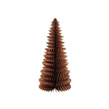 Gran árbol de Navidad de papel TOFA, marrón, 130 cm Gran árbol de Navidad de papel TOFA, marrón, 130 cm