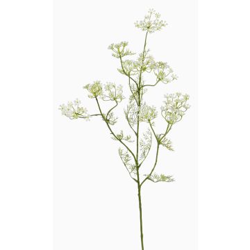 Rama de eneldo de plástico WINCENT con flores, blanco-verde, 80cm Rama de eneldo de plástico WINCENT con flores, blanco-verde, 80cm