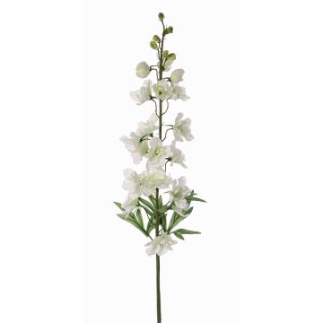 Delphinium artificial ANDRIANA, blanco-verde, 90cm, Ø11cm