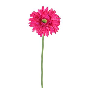Gerbera de plástico HELLI, fucsia, 65cm, Ø12cm